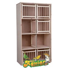 CASIER D`ELEVAGE PIGEONS PORTE BOIS